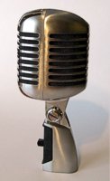 Mikrofon SHURE 55SH UNIDYNE - boční pohled