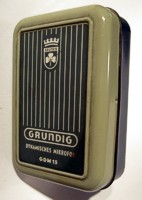 Mikrofon GRUNDIG GDM 15 - originln plechov krabika