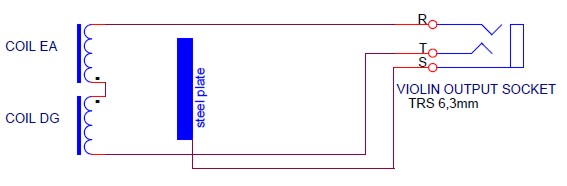 p��klad symetrick�ho zapojen� sn�ma�e