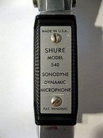 Mikrofon SHURE MODEL 540 typov ttek