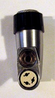 Mikrofon SHURE MODEL 540 Konektor AMPHENOL MC3F v integrovanm drku